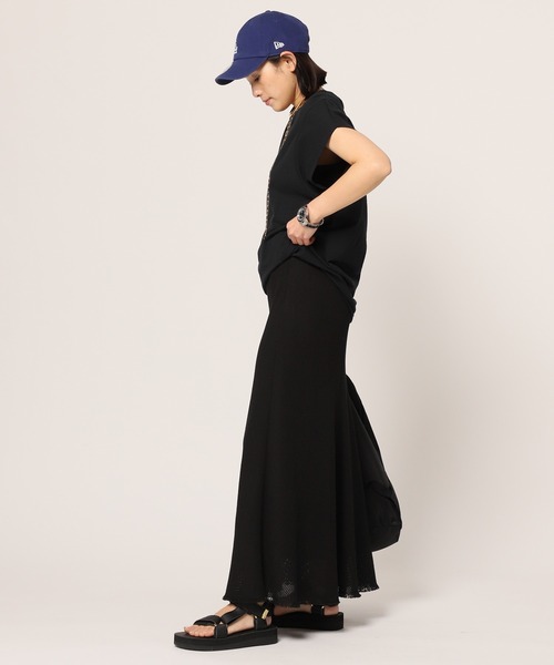 PRE_(プレ)の「《追加》【PRE_/プレ】ショートスリーブカットソー(Tシャツ/カットソー・レディース・ブラック/ホワイト/ベージュ/ネイビー・38/36)」の16枚目の写真