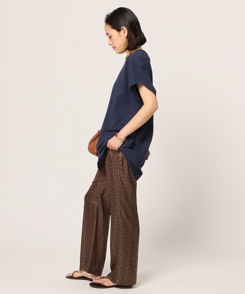 PRE_(プレ)の「《追加》【PRE_/プレ】ショートスリーブカットソー(Tシャツ/カットソー・レディース・ブラック/ホワイト/ベージュ/ネイビー・38/36)」の19枚目の写真