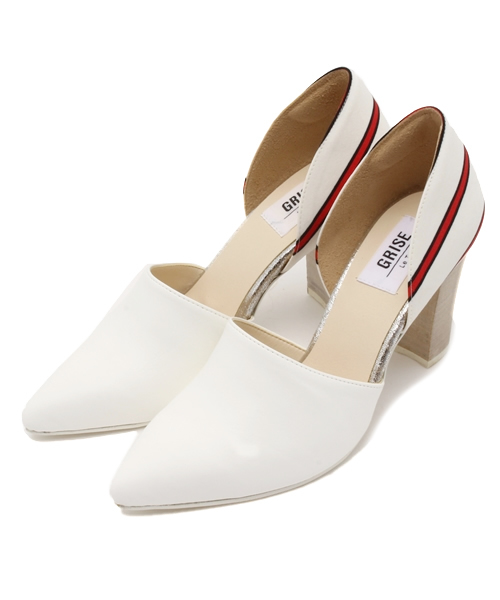 LE TALON(ルタロン)の「【GINGER4月号掲載】◆Le Talon GRISE ◆◇8CMポインテッドドルセー(パンプス・レディース・ブラック/ホワイト/シルバー・35.5/36/36.5/37/37.5/38)」の1枚目の写真