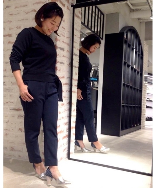 LE TALON(ルタロン)の「【GINGER4月号掲載】◆Le Talon GRISE ◆◇8CMポインテッドドルセー(パンプス・レディース・ブラック/ホワイト/シルバー・35.5/36/36.5/37/37.5/38)」の15枚目の写真