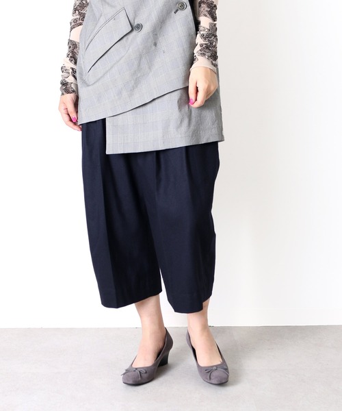 coca（ANDEX shoes product）（コカ）の「【新色追加】 coca / バレエシューズ風 ウエッジヒールパンプス 421004（パンプス・レディース・グレー・22cm/22.5cm/23cm/23.5cm/24cm/24.5cm）」の2枚目の写真