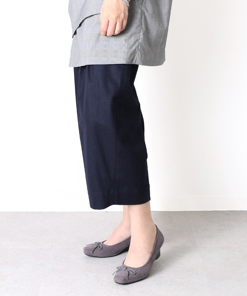 coca（ANDEX shoes product）（コカ）の「【新色追加】 coca / バレエシューズ風 ウエッジヒールパンプス 421004（パンプス・レディース・グレー・22cm/22.5cm/23cm/23.5cm/24cm/24.5cm）」の3枚目の写真