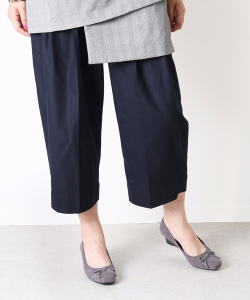 coca（ANDEX shoes product）（コカ）の「【新色追加】 coca / バレエシューズ風 ウエッジヒールパンプス 421004（パンプス・レディース・グレー・22cm/22.5cm/23cm/23.5cm/24cm/24.5cm）」の10枚目の写真