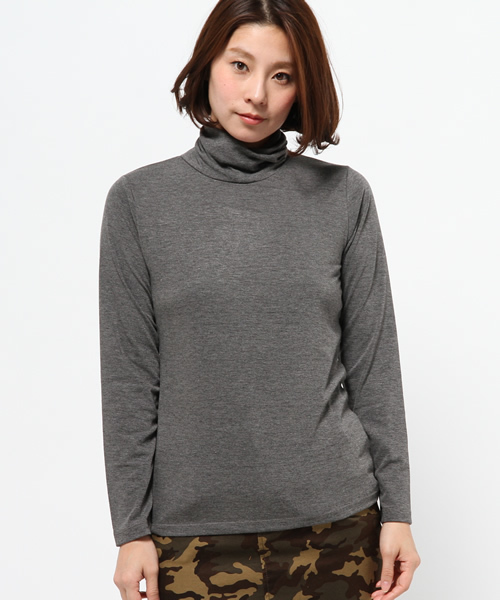 OUTLET(アウトレット)の「【CIAOPANIC TYPY】T/Rベア天竺タートル(Tシャツ/カットソー・レディース・ブラック/その他1/ボルドー/チャコールグレー/ホワイト・FREE)」の6枚目の写真