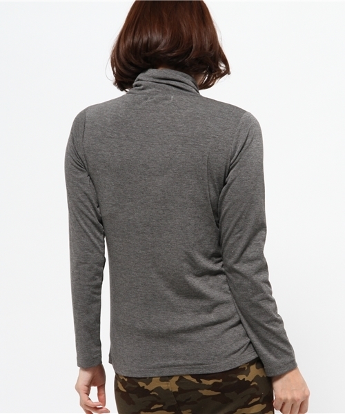 OUTLET(アウトレット)の「【CIAOPANIC TYPY】T/Rベア天竺タートル(Tシャツ/カットソー・レディース・ブラック/その他1/ボルドー/チャコールグレー/ホワイト・FREE)」の8枚目の写真