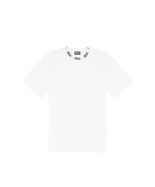 DIESEL（ディーゼル）の「メンズ Tシャツ ルーズフィット（Tシャツ/カットソー・メンズ・ホワイト/ブラック・X-SMALL/SMALL/X-LARGE/XXX-LARGE/LARGE/XX-LARGE/MEDIUM）」の5枚目の写真