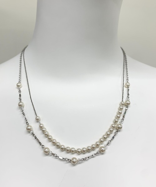 Dorry Doll(ドリードール)の「パール2連ネックレス(ネックレス・レディース・シルバー/ゴールド・FREE)」の12枚目の写真