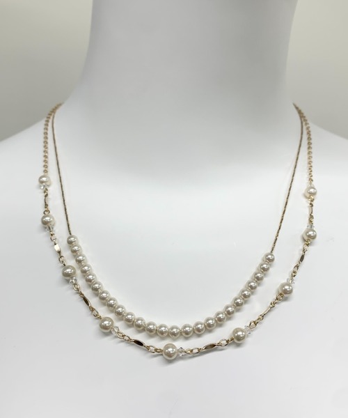 Dorry Doll(ドリードール)の「パール2連ネックレス(ネックレス・レディース・シルバー/ゴールド・FREE)」の11枚目の写真