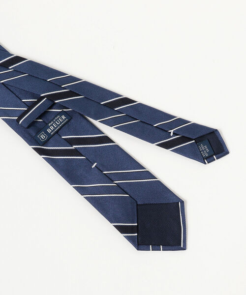 BREUER（ブリューワー）の「BREUER / ストライプ ネクタイ（ネクタイ・メンズ・ネイビー/ブラウン/ブルー系その他3・ONE SIZE）」の7枚目の写真