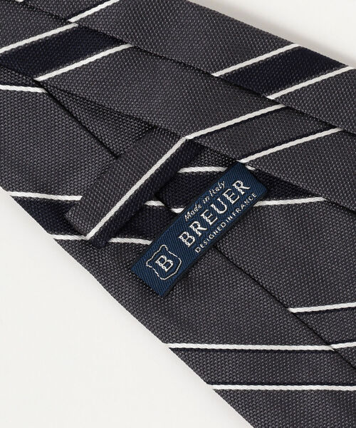BREUER（ブリューワー）の「BREUER / ストライプ ネクタイ（ネクタイ・メンズ・ネイビー/ブラウン/ブルー系その他3・ONE SIZE）」の12枚目の写真