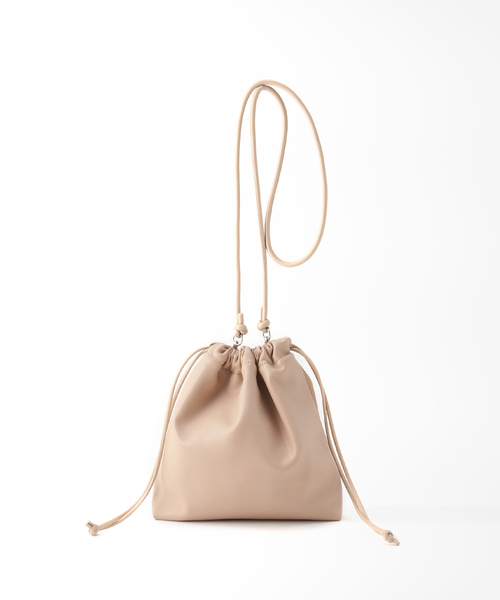 JOURNAL STANDARD relume SELECT(ジャーナルスタンダードレリュームセレクト)の「RELUME 巾着バッグ(ショルダーバッグ・レディース・ブラック/ベージュ/レッド/ブルー/ライトグリーン・FREE)」の17枚目の写真