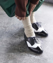 ウイングチップレースアップシューズ