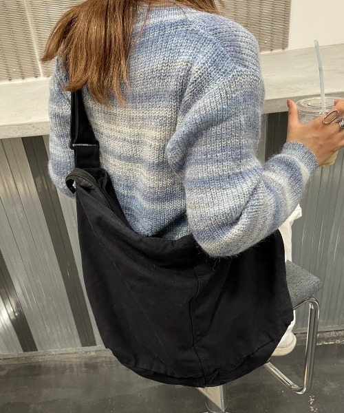nemne store(ネンネストア)の「メッセンジャーバッグ(メッセンジャーバッグ・レディース・ブラック/カーキ/アイボリー・フリー)」の10枚目の写真