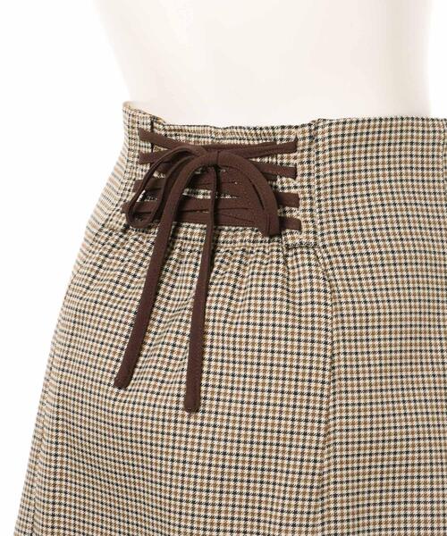 INGNI（イング）の「BACKレースアップミニスカート（スカート・レディース・その他1/ブラウン系その他2・FREE）」の8枚目の写真