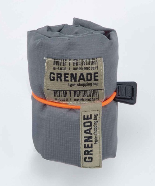 WEEKEND(ER)(ウィークエンダー)の「WEEKEND(ER)/ウィークエンダー 雑貨 エコバッグ GRENADE 7945702(エコバッグ/サブバッグ・メンズ・グレー・FREE)」の7枚目の写真
