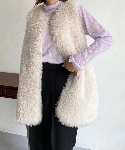 DouDou(ドゥドゥ)の「レースタートル(Tシャツ/カットソー・レディース・オフホワイト/ピンク/ブラック・FREE)」の8枚目の写真