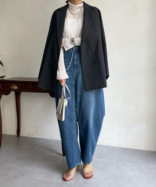 DouDou(ドゥドゥ)の「レースタートル(Tシャツ/カットソー・レディース・オフホワイト/ピンク/ブラック・FREE)」の20枚目の写真