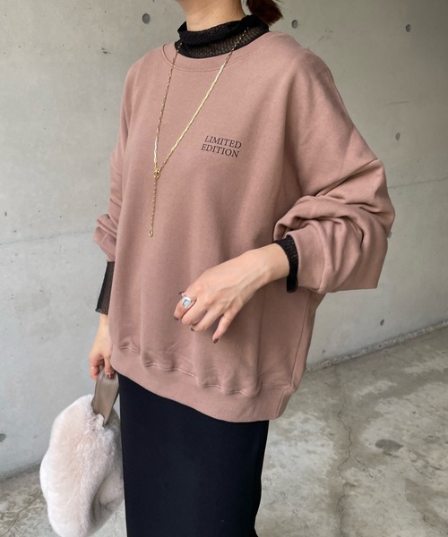 DouDou(ドゥドゥ)の「レースタートル(Tシャツ/カットソー・レディース・オフホワイト/ピンク/ブラック・FREE)」の13枚目の写真