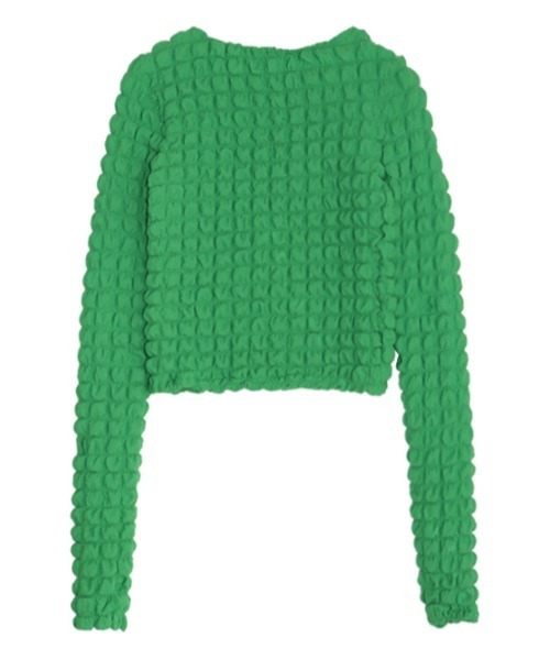 AMAIL（アマイル）の「Popcorn cloth（その他トップス・レディース・ホワイト/ブラック/グリーン・FREE）」の10枚目の写真