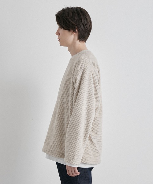 JUNRED(ジュンレッド)の「パイナップルフリースプルオーバー(アンサンブル・メンズ・ベージュ/ネイビー/モスグリーン・LL/M/L)」の18枚目の写真