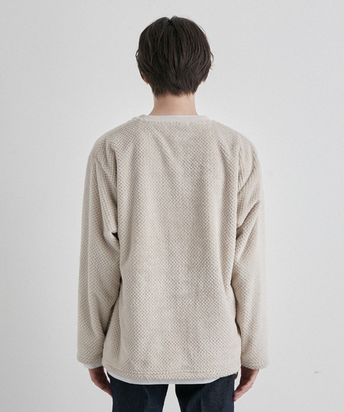 JUNRED(ジュンレッド)の「パイナップルフリースプルオーバー(アンサンブル・メンズ・ベージュ/ネイビー/モスグリーン・LL/M/L)」の19枚目の写真