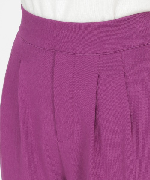 ikka(イッカ)の「Beasystretch テーパードパンツ(その他パンツ・レディース・モカ/パープル/ブラック/ダークオリーブ・L/S/M)」の9枚目の写真