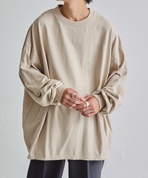 ダーツオーバーバルーンロングスリーブTee
