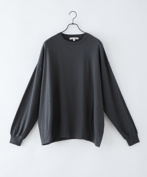セール】ダーツオーバーバルーンロングスリーブTee（Tシャツ