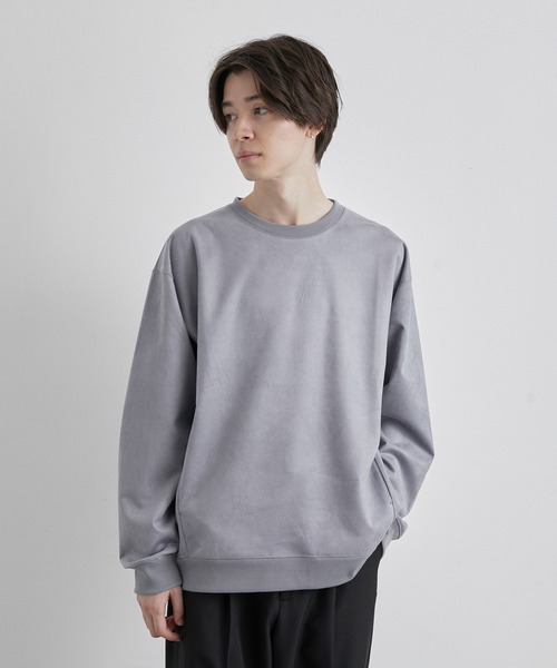 JUNRED(ジュンレッド)の「マシュマロスウェードクルーネックプルオーバー(スウェット・メンズ・チャコールグレー/ライトグレー/ブルー系その他4・LL/M/L)」の17枚目の写真