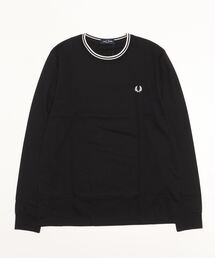FRED PERRY | FRED PERRY TWIN TIPPED T-SHIRT M9602 102_BLACK(Tシャツ/カットソー)