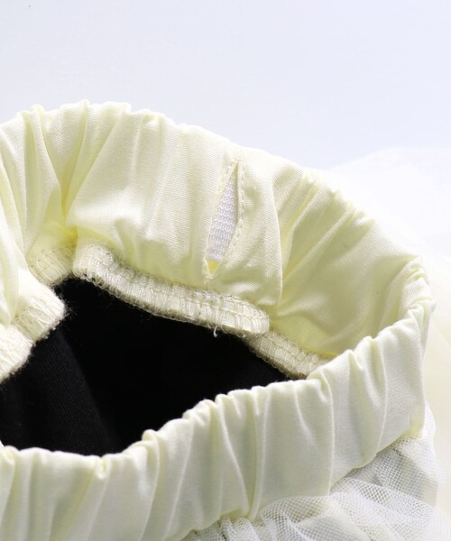 BRANSHES(ブランシェス)の「レギンス付きチュールスカート(スカート・キッズ・アイボリー/ライトグレー・90/100/110/130/120)」の11枚目の写真