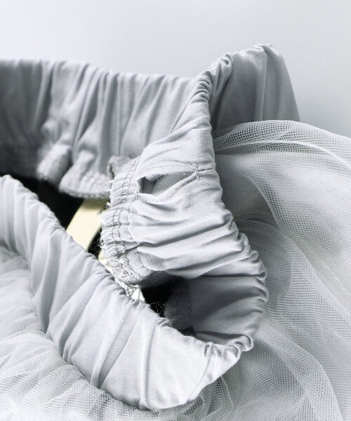 BRANSHES(ブランシェス)の「レギンス付きチュールスカート(スカート・キッズ・アイボリー/ライトグレー・90/100/110/130/120)」の19枚目の写真