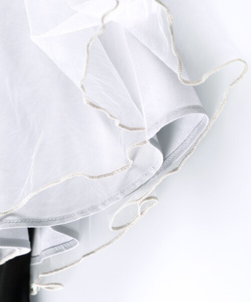 BRANSHES(ブランシェス)の「レギンス付きチュールスカート(スカート・キッズ・アイボリー/ライトグレー・90/100/110/130/120)」の20枚目の写真