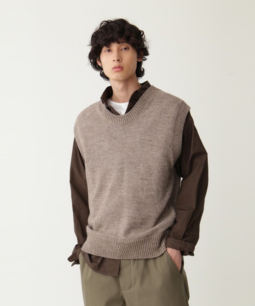【新品】MHL. 黒ベスト MHL.（エムエイチエル）｜ベスト一覧 - WEAR