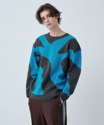 CITY TOKYO | JURASSIC CAMOニット(ニット/セーター)