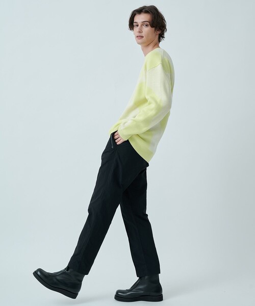 CITY TOKYO（シティトウキョウ）の「JURASSIC CAMOニット（ニット/セーター・メンズ・ライム/ブルー・1/2）」の21枚目の写真