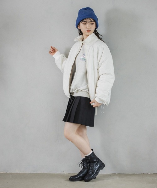 repipi armario（レピピ アルマリオ）の「【裏起毛】ワッペンスウェット（スウェット・キッズ・グレー/アイボリー/グリーン・SMALL/MEDIUM/LARGE）」の11枚目の写真