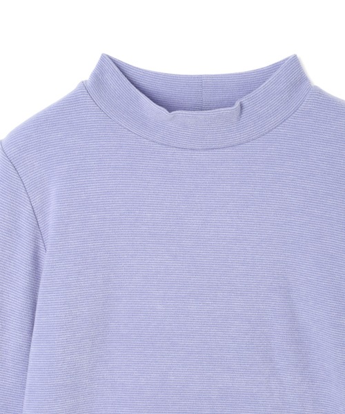 DECOY SINCE 1981(デコイシンスイチキュウハチイチ)の「【吸湿発熱】シアバター配合日本製ハイネックプルオーバー(Tシャツ/カットソー・レディース・グレー/マスタード/ベージュ/オレンジ/ピンク/ブルー/レッド・LL/M/L)」の13枚目の写真