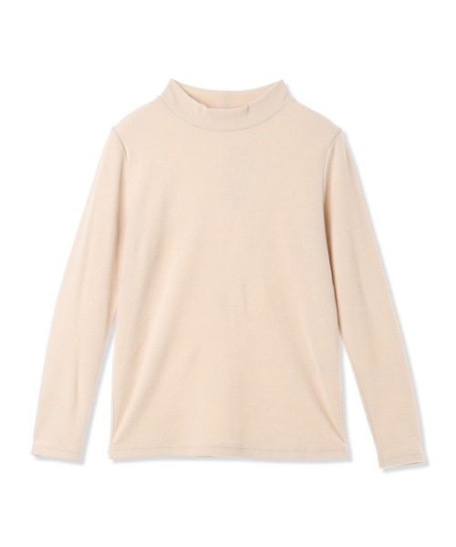 DECOY SINCE 1981(デコイシンスイチキュウハチイチ)の「【吸湿発熱】シアバター配合日本製ハイネックプルオーバー(Tシャツ/カットソー・レディース・グレー/マスタード/ベージュ/オレンジ/ピンク/ブルー/レッド・LL/M/L)」の10枚目の写真