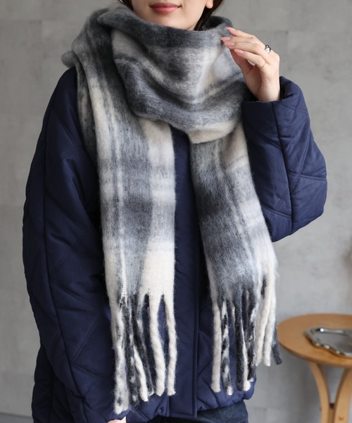 RAK　ダミエ　マフラー　ストール　ショール 楽天市場】ダミエ（マフラー・スカーフ｜バッグ・小物・ブランド雑貨