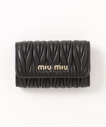 【MIUMIU】5PG222 N88 NERO 6連キーケース