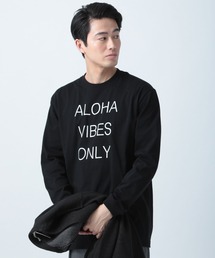 【URBAN ISLAND SOCIETY(アーバンアイランドソサエティ)】プリントロングスリーブ