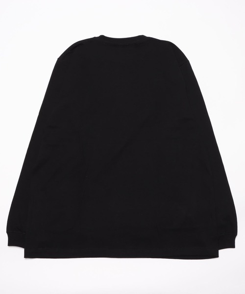 BAYFLOW(ベイフロー)の「【URBAN ISLAND SOCIETY(アーバンアイランドソサエティ)】プリントロングスリーブ(Tシャツ/カットソー・メンズ・ホワイト/ブラック/ダークブラウン・LARGE/MEDIUM)」の4枚目の写真