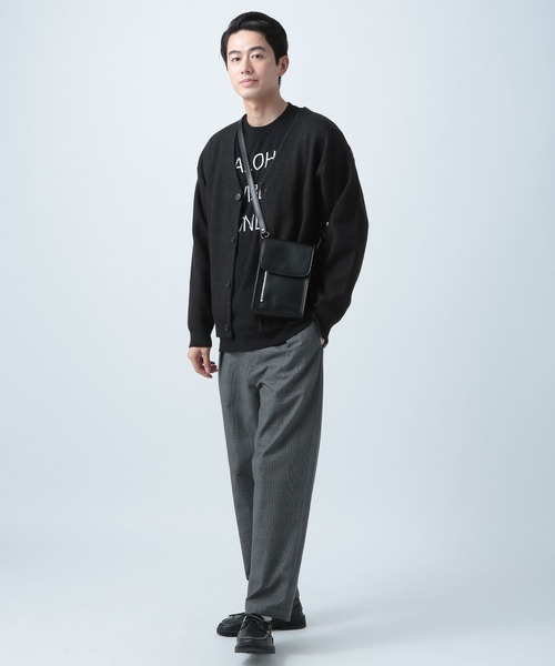 BAYFLOW(ベイフロー)の「【URBAN ISLAND SOCIETY(アーバンアイランドソサエティ)】プリントロングスリーブ(Tシャツ/カットソー・メンズ・ホワイト/ブラック/ダークブラウン・LARGE/MEDIUM)」の6枚目の写真