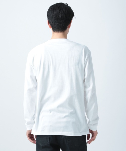 BAYFLOW(ベイフロー)の「【URBAN ISLAND SOCIETY(アーバンアイランドソサエティ)】プリントロングスリーブ(Tシャツ/カットソー・メンズ・ホワイト/ブラック/ダークブラウン・LARGE/MEDIUM)」の11枚目の写真