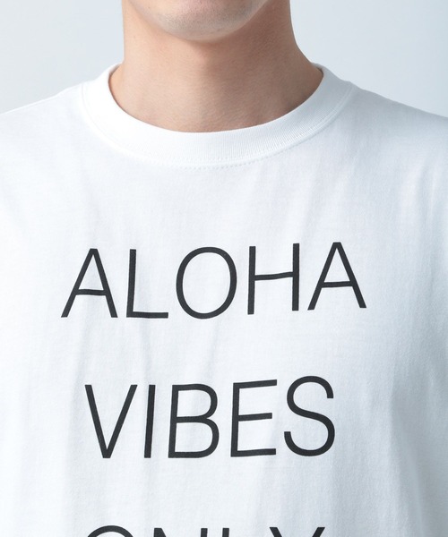 BAYFLOW(ベイフロー)の「【URBAN ISLAND SOCIETY(アーバンアイランドソサエティ)】プリントロングスリーブ(Tシャツ/カットソー・メンズ・ホワイト/ブラック/ダークブラウン・LARGE/MEDIUM)」の12枚目の写真