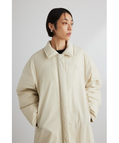 STYLEMIXER（スタイルミキサー）の「2WAYカラー中綿ロングコート（ダウンジャケット/コート・レディース・ブラック/アイボリー・MEDIUM/SMALL）」の9枚目の写真