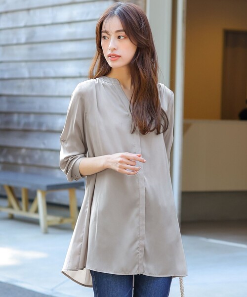 【happyさん専用】新品 アメリヴィンテージ チュニックブラウス CRAFT STANDARD BOUTIQUE ブラウス シャツ ヴィンテージボイル