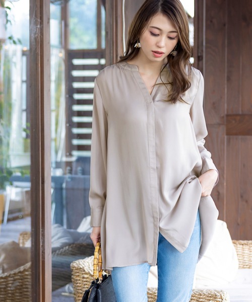【happyさん専用】新品 アメリヴィンテージ チュニックブラウス CRAFT STANDARD BOUTIQUE ブラウス シャツ ヴィンテージボイル