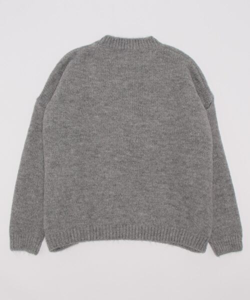 Q(キュー)の「スターニット(ニット/セーター・レディース・ライトグレー/ベージュ・MEDIUM)」の3枚目の写真